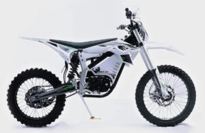 Admit Jet Electric Dirt Bike - White