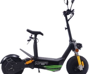 MotoTec Mars 60v 3500w Electric Scooter Black