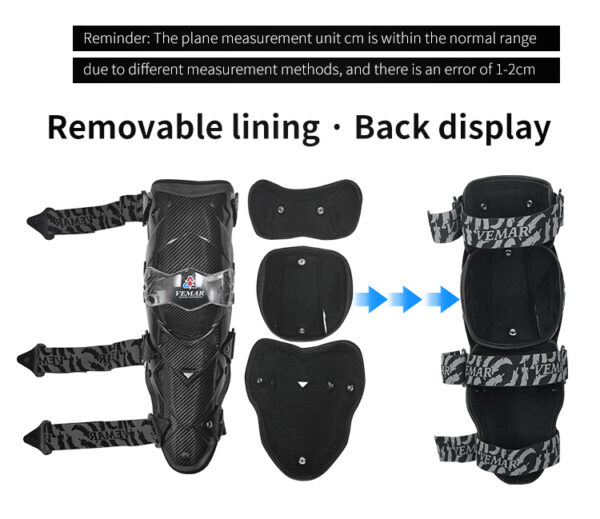 VEMAR E-18 Knee Guards Green - Image 3