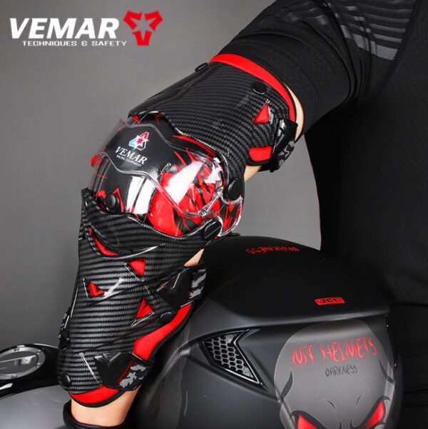 VEMAR E-18 Knee Guards Green - Image 6