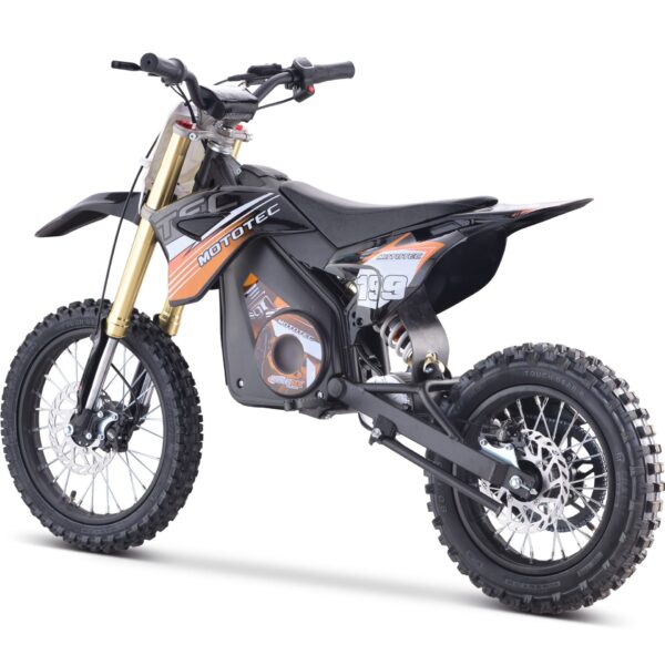 MT 48v Pro Electric Dirt Bike 1800w Lithium Orange - Image 3
