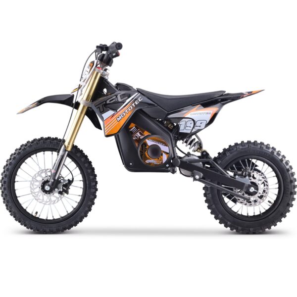 MT 48v Pro Electric Dirt Bike 1800w Lithium Orange - Image 5