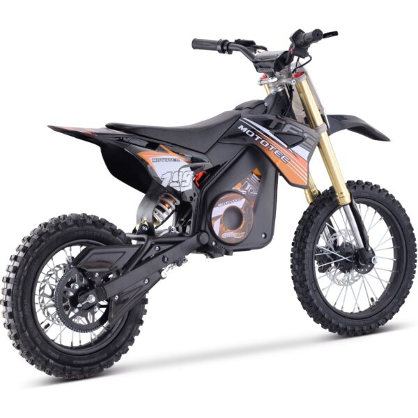 MT 48v Pro Electric Dirt Bike 1800w Lithium Orange - Image 7