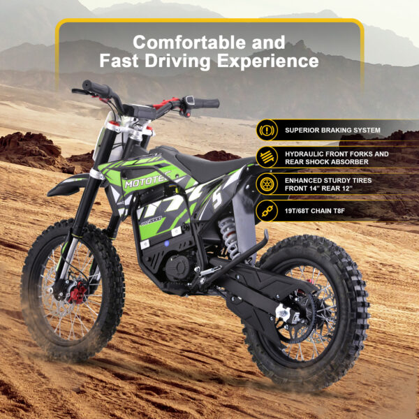 MotoTec 60v Pro Electric Dirt Bike 2000w - Image 20