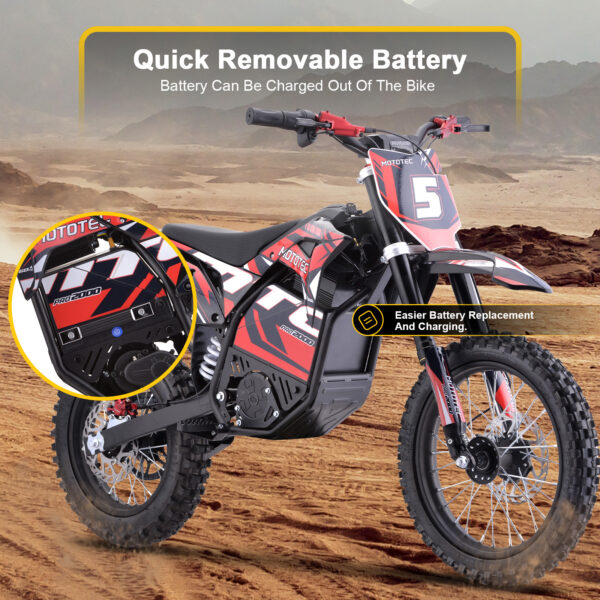 MotoTec 60v Pro Electric Dirt Bike 2000w - Image 29