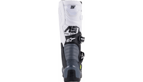 Alpinestars Tech 5 Boots Black/Dark Grey/White - Image 3