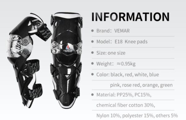 VEMAR E-18 Knee Guards Green - Image 11