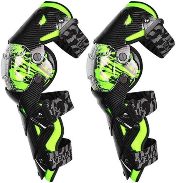 VEMAR E-18 Knee Guards Green